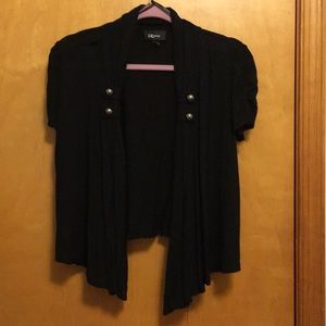 Black simple coverup